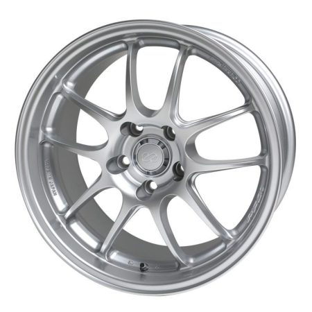 Enkei PF01 17×8 5×114.3 45mm Offset Silver Wheel 06-10 Civic Si