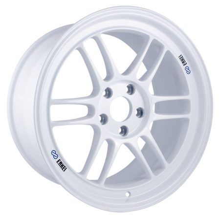 Enkei RPF1 18×9.5 5×114.3 38mm Offset 73mm Center Bore Vanquish White Wheel (Special Order/ MOQ 40*)