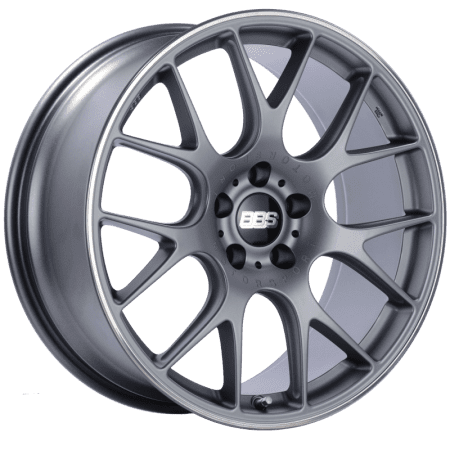 BBS CH-R Satin Titanium Polished Rim Protector Wheel (20×9 5×120 +24)