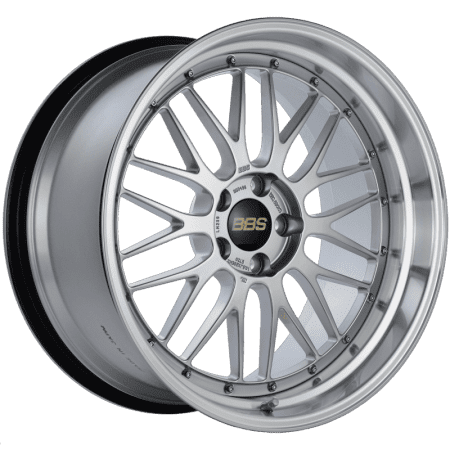 BBS LM Diamond Silver Center Diamond Cut Lip Wheel (20×10.5 5-114.3 +20)