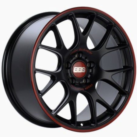 BBS CH-R Nurburgring Edition Black/Red Wheel (19×8.5 5×120 +32)