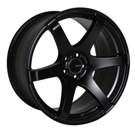 Enkei T6S 18×9.5 15mm Offset 5×114.3 Bolt Pattern 72.6 Bore Matte Black Wheel
