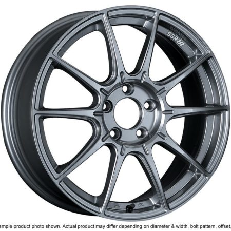 SSR GTX01 19×8.5 5×120 38mm Offset Dark Silver Wheel (S/O, No Cancellations)