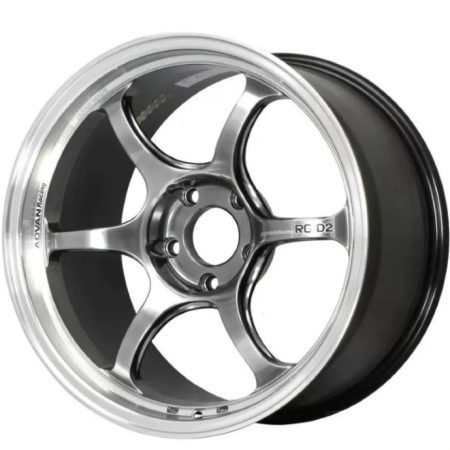 Advan Racing RG-D2 Machining & Racing Hyper Black Wheel (17×8 5-114.3 +37)