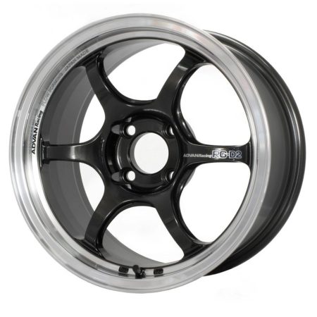 Advan Racing RG-D2 Machining & Black Gunmetallic Wheel (18×9.5 5-114.3 +29)