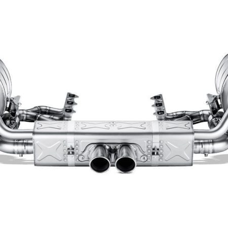 Akrapovič Titanium Evolution Line Exhaust System w/ Titanium Headers for 997.2 Porsche GT3 & GT3 RS