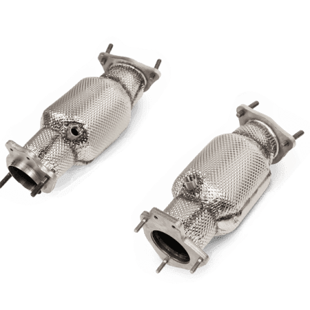 Akrapovic Link Pipe Set w/ Cats for C8 Chevrolet Corvette Stingray
