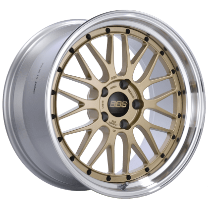 BBS LM Diamond Gold Center / Diamond Cut Lip Wheel (20×10.5 5×114.3 +35)