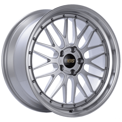 BBS LM Diamond Silver Center / Diamond Cut Lip Wheel (20×10.5 5×120 +15)