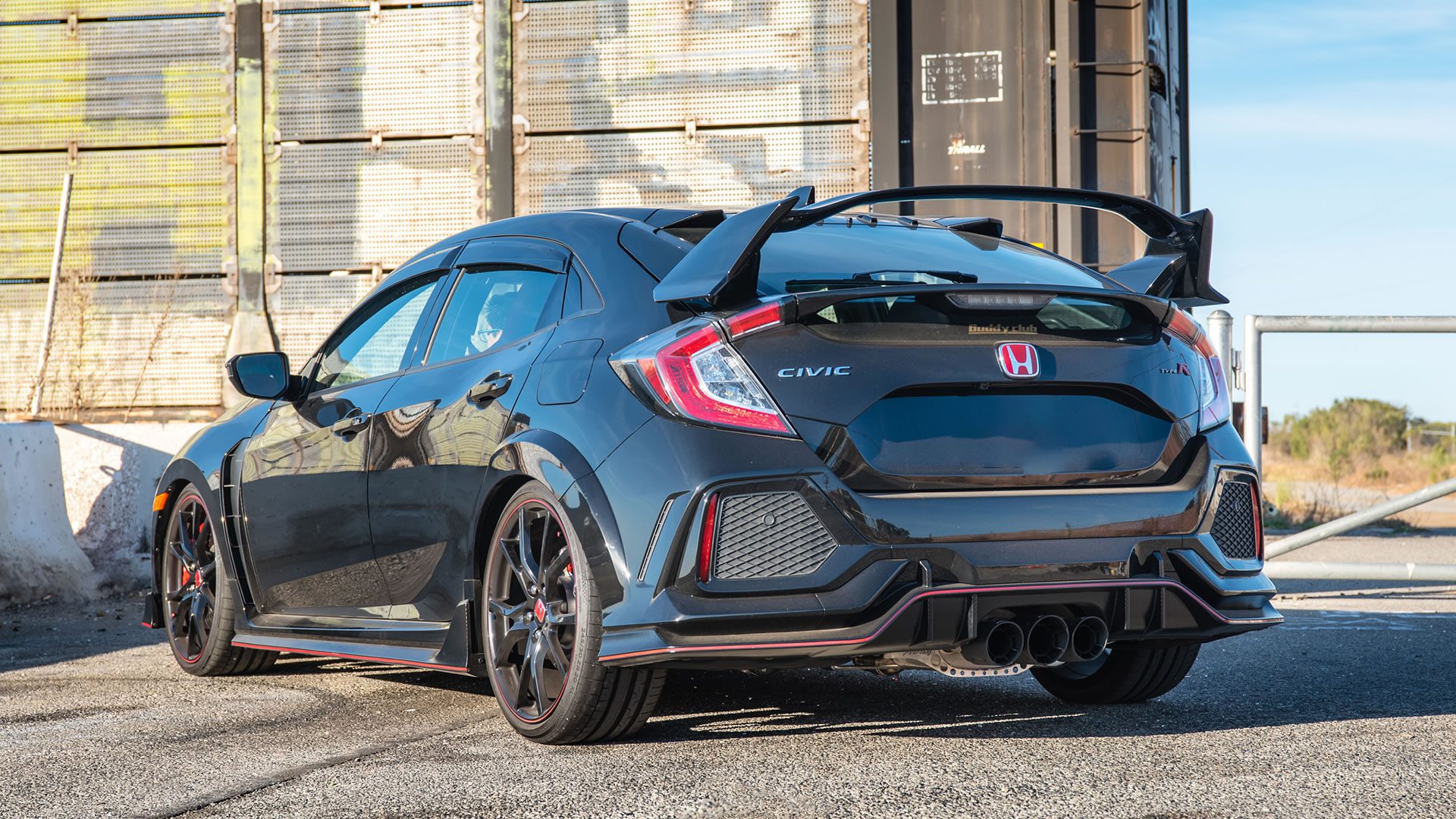 Borla ATAK Cat-Back Exhaust System w/ Ceramic Black Tips for FK8 Honda Civic Type R