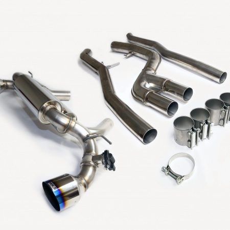 HKS Full Dual Muffler Exhaust for A90 Toyota Supra GR