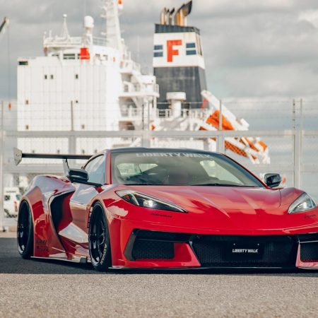 Liberty Walk LB-Silhouette WORKS Widebody Kit for C8 Chevrolet Corvette Stingray