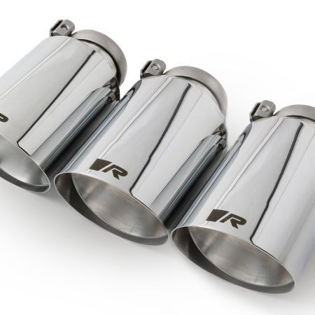 Remus Straight Chrome 102mm Tail Pipe Set (Triple Tip) for FK8 Honda Civic Type R