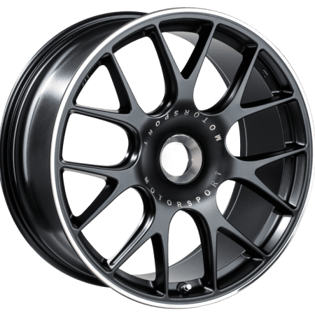 BBS CH-R Satin Black Polished Rim Protector Wheel (20×9 +51)
