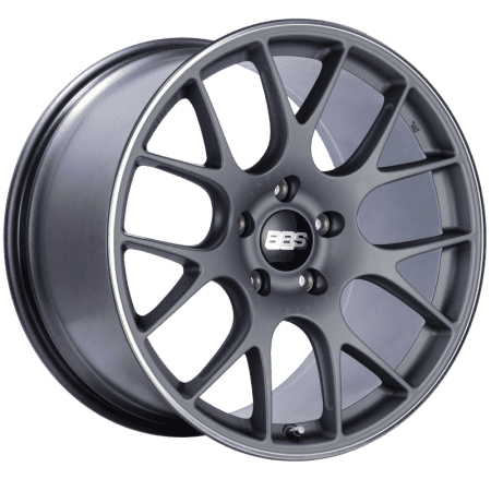 BBS CH-R Satin Titanium Polished Rim Protector Wheel (20×11.5 5-130 +47)