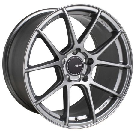 Enkei TS-V 18×8.5 5×120 38mm Offset 72.6mm Bore Storm Grey Wheel