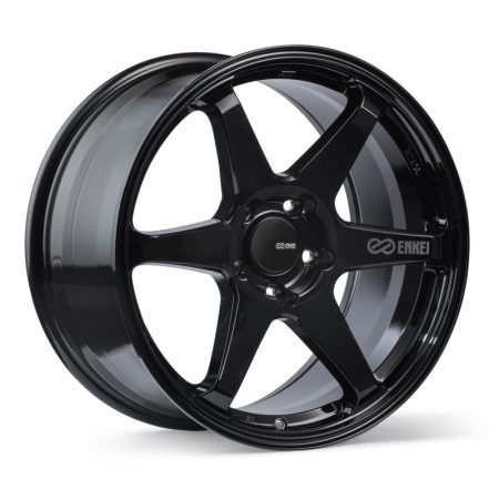 Enkei T6R 18×9.5 38mm Offset 5×114.3 Bolt Pattern 72.6 Bore Matte Black Wheel