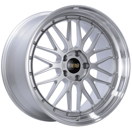 BBS LM Diamond Silver Center / Diamond Cut Lip Wheel (20×10 5×120 +33)