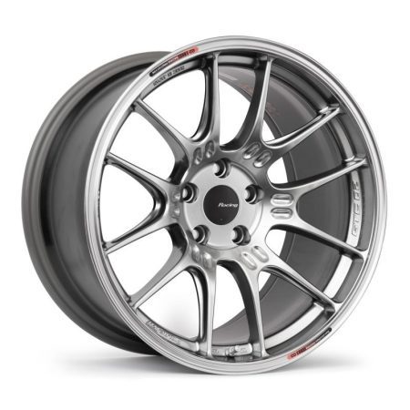 Enkei GTC02 18×10.5 5×112 35mm Offset 66.5mm Bore Hyper Silver Wheel