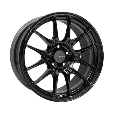Enkei GTC02 18×9.5 5×114.3 40mm Offset 75mm Bore Gloss Black Wheel