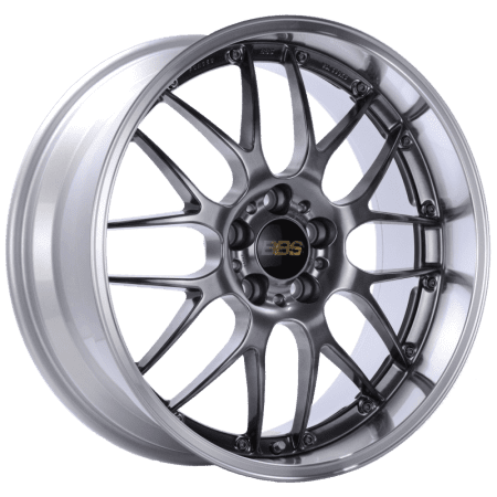 BBS RS-GT Diamond Black Center / Diamond Cut Lip Wheel (19×10 5×120 +25)