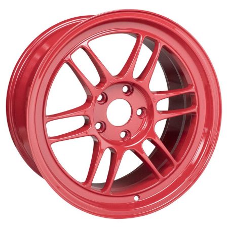 Enkei RPF1 17×9 5×114.3 35mm Offset 73mm Bore Competition Red Wheel