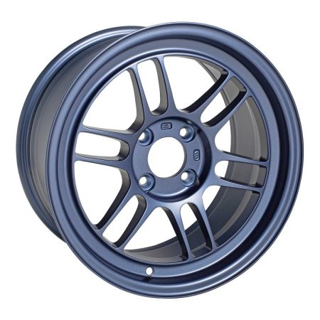 Enkei RPF1 15×8 4×100 28mm Offset 5 Hub Bore Matte Blue Wheel – 11.64Lbs