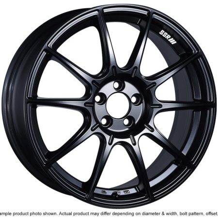 SSR GTX01 17×8 5×114.3 45mm Offset Flat Black Wheel