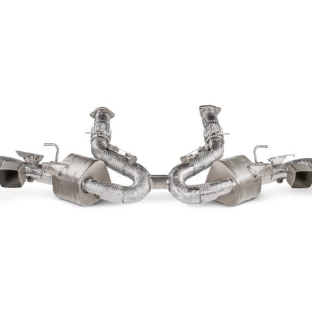 Akrapovič Titanium Slip-On Line Exhaust System for C8 Chevrolet Corvette Stingray