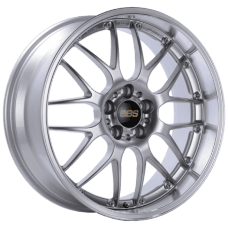 BBS RS-GT Diamond Silver Center / Diamond Cut Lip Wheel (19×9.5 5×112 +32)