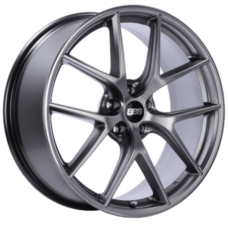 BBS CI-R Platinum Silver Polished Rim Protector Wheel (19×9.5 5×114.3 +40)