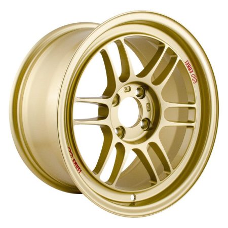Enkei RPF1 15×8 4×100 28mm Offset 75mm Bore Gold Wheel