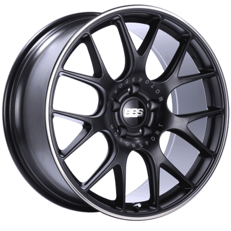 BBS CH-R Satin Black Polished Rim Protector Wheel (20×9.5 5-114.3 +40)