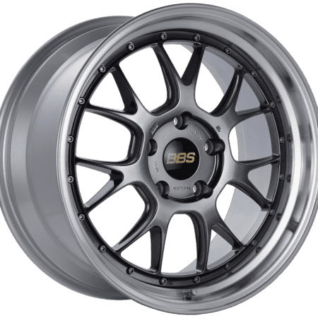 BBS LMR Diamond Black Center / Diamond Cut Lip Wheel (19×9.5 5×130 +40)