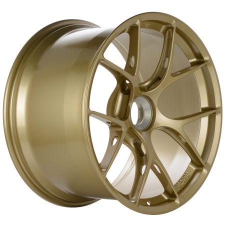 BBS FI-R Centerlock Gold Wheel (21×12.5 +48) for Porsche 911 GT2 RS / GT3 RS (Rear)