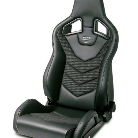 RECARO Dynamic Series Sportster GT Passenger Seat in Black Leather / Carbon Weave [410.2GT.3167]