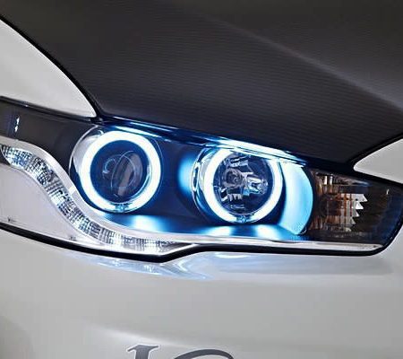 Varis LED CCFL HID Angel Eye Headlights for 2007-16 Mitsubishi Evo X [CZ4A] VLMI-005