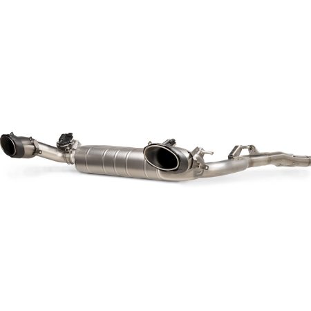 DISCONTINUED – Akrapovič Titanium Evolution-Line Exhaust System with Carbon Titanium Tailpipes for 8Y Audi RS3 (sedan / GPF / OPF) – DISCONTINUED