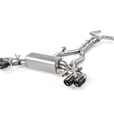 Akrapovic Titanium Evolution Line Exhaust System for F90 BMW M5 & M5 Competition [S-BM/T/2H]
