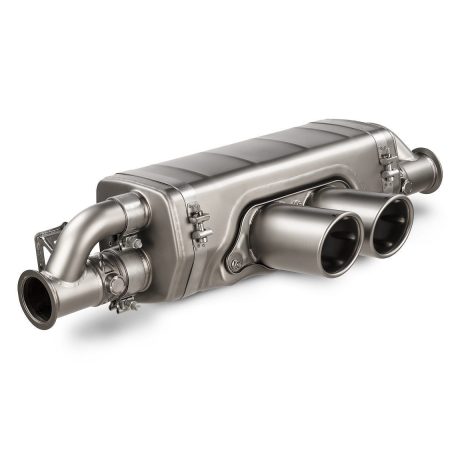 Akrapovič Slip-On Race Line Titanium Exhaust System w/ Titanium Tips for 992 Porsche 911 GT3 & GT3 RS