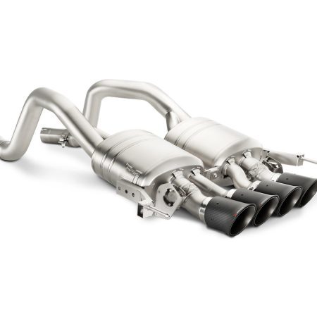 Akrapovič Titanium Slip-On Line Exhaust System w/ Carbon-Titanium Tail Pipes for C7 Chevrolet Corvette Z06