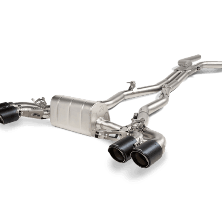 Akrapovic Evolution Line Titanium Cat-Back Exhaust System w/ Carbon Titanium Tips for F91 / F92 BMW M8 & M8 Competition