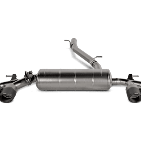 Akrapovic Evolution Line Titanium Exhaust System w/ Carbon Titanium Tail Pipes for 8Y Audi S3