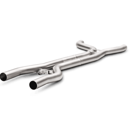 Akrapovic Evolution Titanium Link Pipe Set for 958.2 Porsche Cayenne GTS & Turbo
