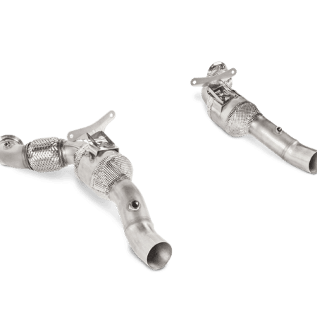 Akrapovic Link Pipe Set w/ Cats for Ferrari 488 GTB & 488 Spider