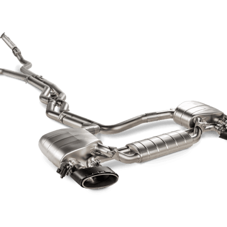 Akrapovic Link Pipe Set for C8 Audi RS6 Avant