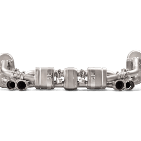 Akrapovic Slip-On Line Exhaust System w/ Titanium Tail Pipes for 991.1 Porsche 911 Carrera Cabriolet