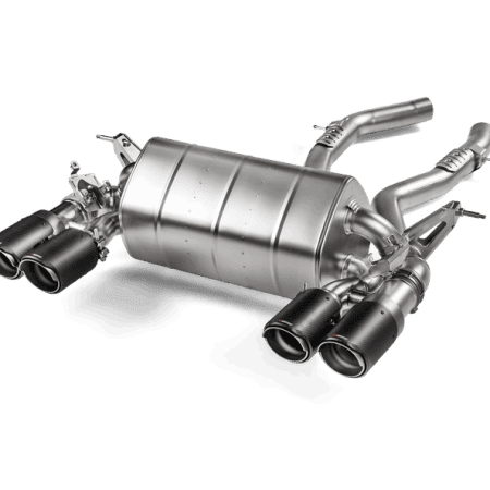 Akrapovic Slip-On Line Titanium Exhaust System w/ Carbon Fiber Tail Pipes for F82 & F83 BMW M4 with OPF / GPF