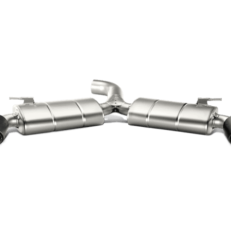 Akrapovic Slip-On Line Titanium Exhaust System w/ Carbon Fiber Tail Pipes for MK7 Volkswagen Golf GTI