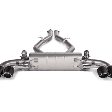 Akrapovic Slip-On Line Titanium Exhaust System w/ Carbon Titanium Tail Pipes for 952 Alfa Romeo Giulia Quadrifoglio